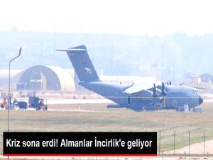 Alman Heyet İncirlik'e Geliyor