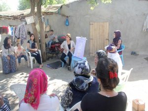 Çınar’da kırsal mahallelere ‘Kadın Sağlığı Eğitimi’