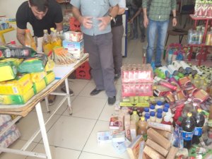 Halk sağlığını tehdit eden yarım ton gıda bertaraf edildi