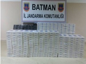 Yolcu Treninde Kaçak Sigara Ele Geçirildi