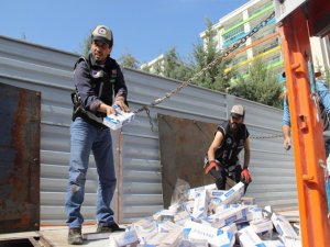 Diyarbakır’da kaçakçılık operasyonları