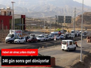 Şırnaklılar, 8 Ay Sonra Evlerine Dönüyor