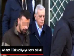 Gözaltına Alınan Ahmet Türk Adliyeye Sevk Edildi