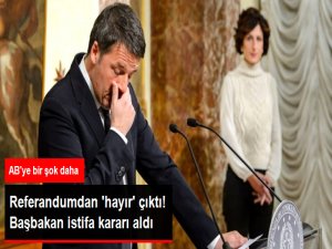 İtalya'da Başbakan Renzi İstifa Kararı Aldı