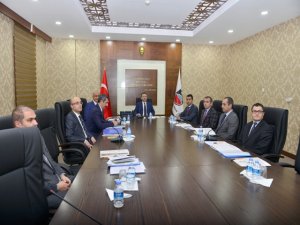 Vali Aksoy toplantıya başkanlık etti