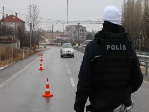 Kırklareli'nde sınıra giden yolda geniş güvenlik önlemi