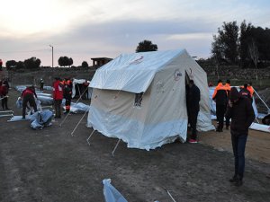Çanakkale'de art arda sarsıntılar