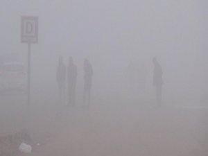 Diyarbakır'ı sis kapladı, kentte göz gözü görmüyor