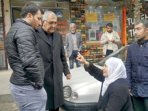 Tezgahı için gözyaşı döktü