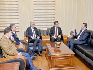 Yılmaz’dan Vali Aksoy’a ziyaret