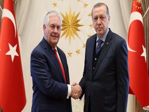 Tillerson Beştepe'de