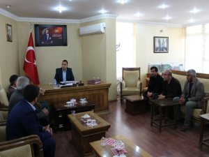 Çelik kasapların sorunlarını dinledi