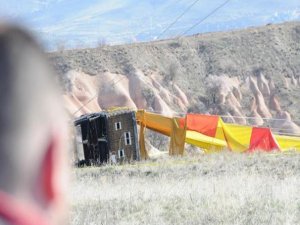 Kapadokya'da balon faciası!