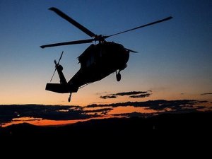 Tunceli'de helikopter kazası