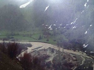 Sağanak yağış, Kulp’ta sele neden oldu