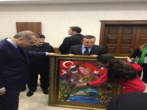 Diyarbakırlı küçük ressam, 23 Nisan'da külliyede olacak