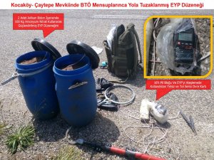 Diyarbakır’da tuzaklanmış EYP’ler imha edildi