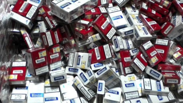 Mardin'de 35 bin 500 paket kaçak sigara ele geçirildi