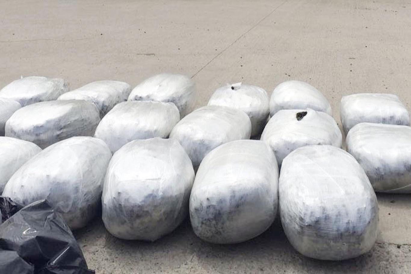 106 kilogram esrar ele geçirildi