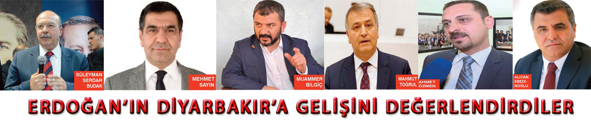 Cumhurbaşkanı Erdoğan Diyarbakır'da