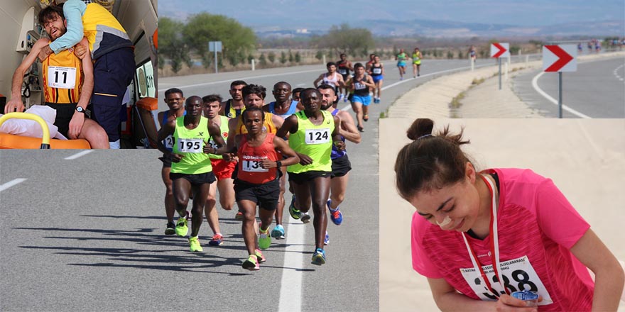 Batman'daki yarı maratonda atletler baygınlık geçirdi