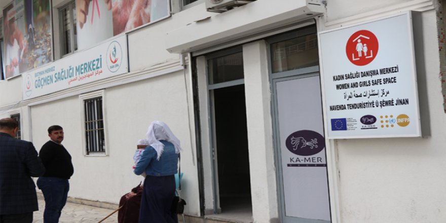 Batmanda sığınmacılar için sağlık merkezi