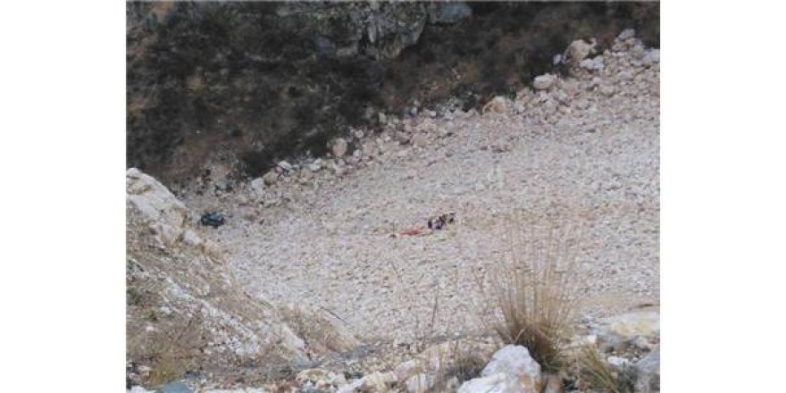 Eğil'de uçuruma düşen çocuk öldü