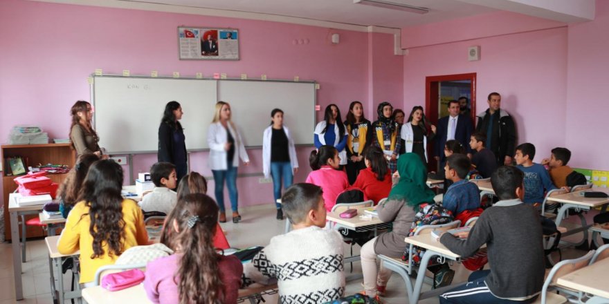 Bismil'de öğrencilere diş taraması yapıldı