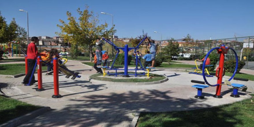 Açık havada "spor" keyfi