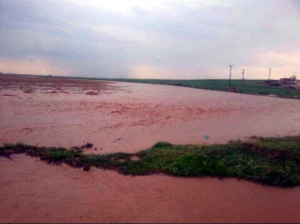 Kızıltepeyi sel vurdu!