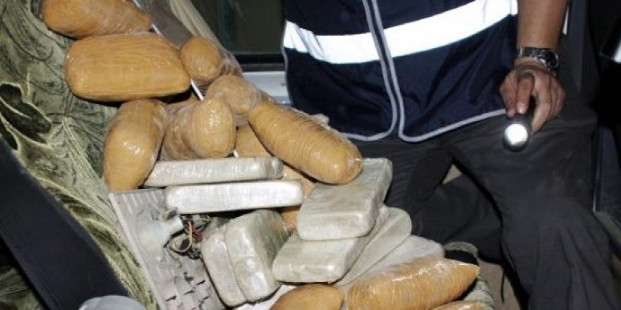 Mardin'de uyuşturucu operasyonu