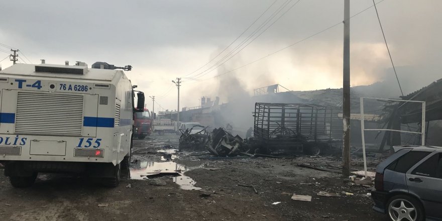 Iğdır'da patlama: 1 ölü, 16 yaralı