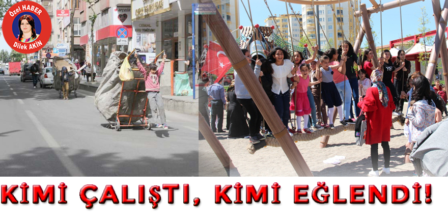 Kimi eğlendi, kimi çalıştı!