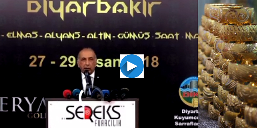 CANLI… Diyarbakır 2’inci Mezopotamya Mücevher Fuarı açılışı