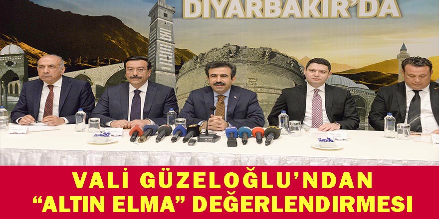 Vali Güzeloğlu’ndan “altın elma” değerlendirmesi