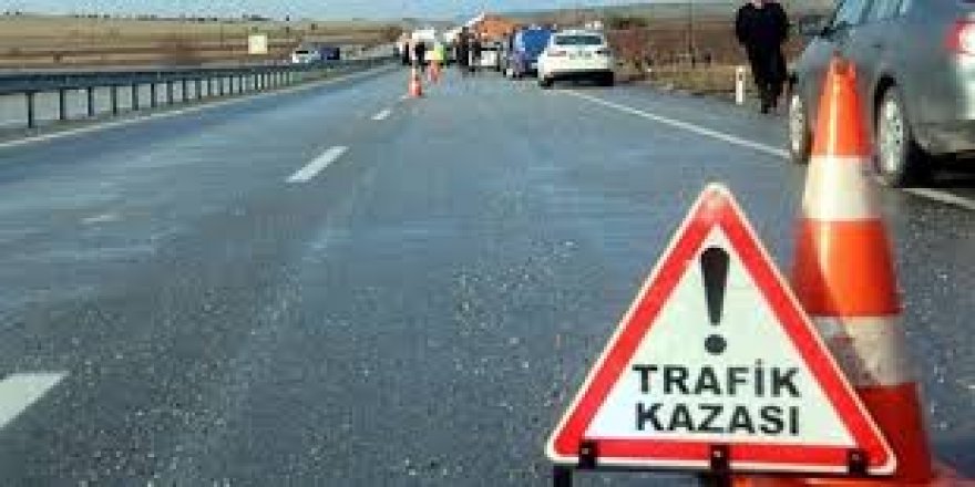 TRAFIK KAZASI:  2’si ağır 13 kişi yaralandı