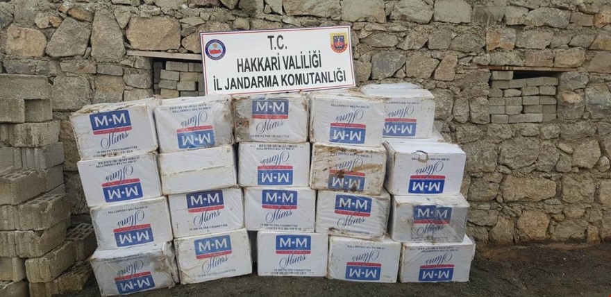 46 bin 500 paket kaçak sigara ele geçirildi