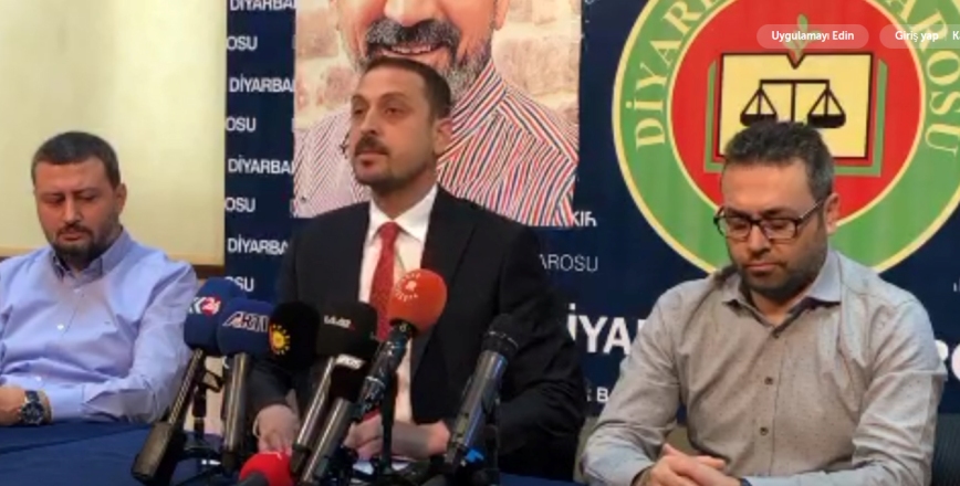 CANLI YAYIN... Diyarbakır Barosu ‘SERBEST SECIM HAKKI VE SECIM GUVENLIGINE’ iliskin basin aciklamasi