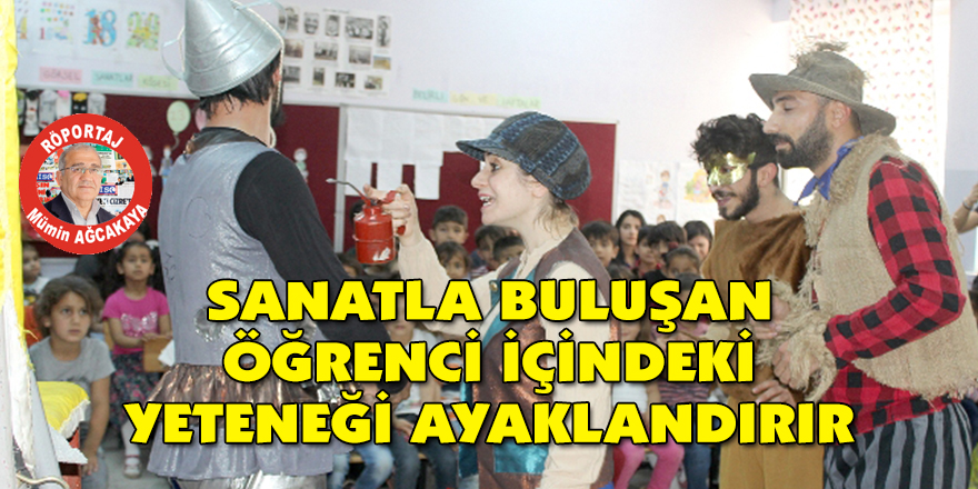 SANATLA BULUŞAN ÖĞRENCİ İÇİNDEKİ YETENEĞİ AYAKLANDIRIR