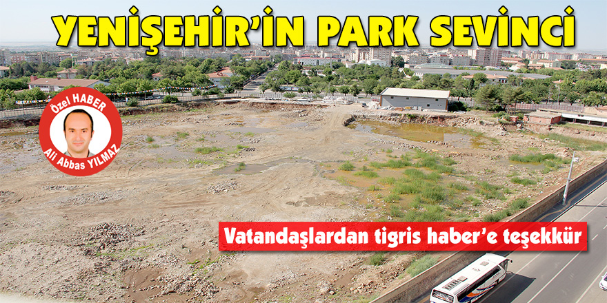 Yenişehir’in park sevinci