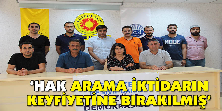 ‘Hak arama iktidarın keyfiyetine bırakılmış’