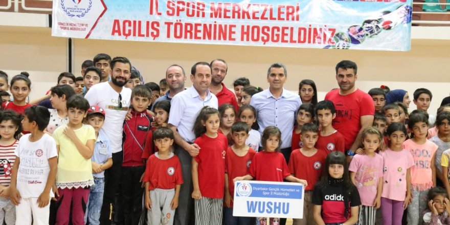 Diyarbakır’da Yaz Spor Okulları açıldı