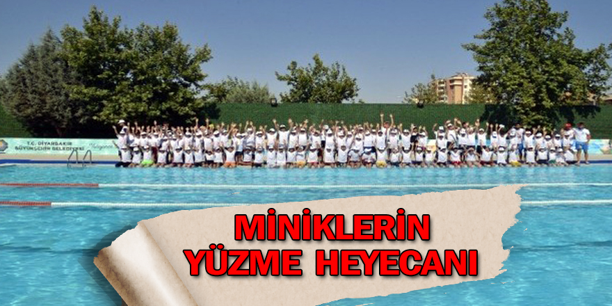 Yüzme kursu devam ediyor