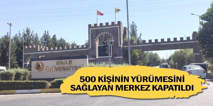Üniversite SGK ile sözleşme imazalamadı, merkez kapandı