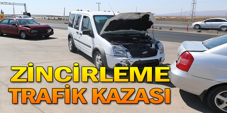 Trafik kazası, 3 yaralı