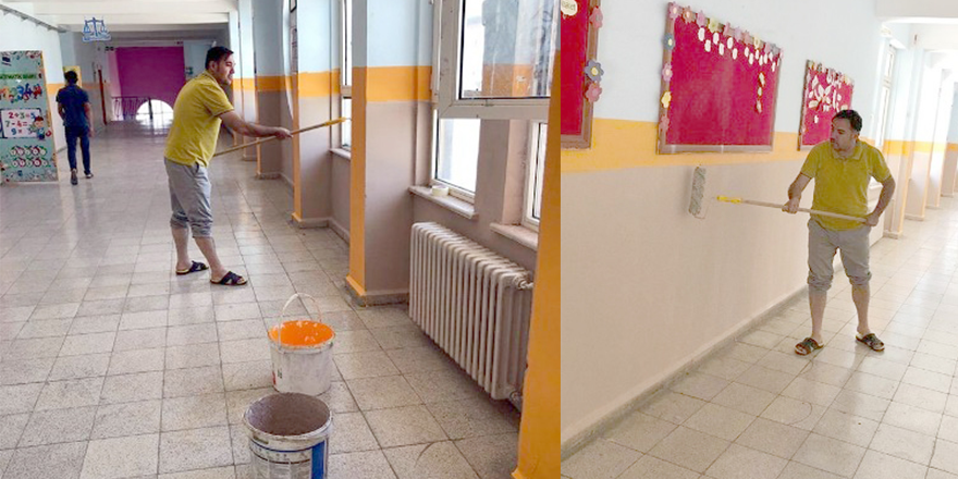 Okul müdüründen örnek davranış