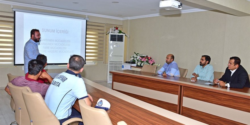 İlaçlama ekibine seminer