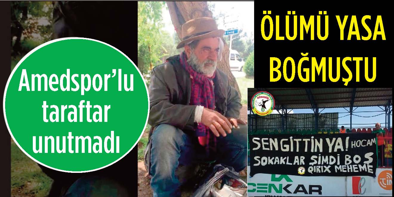 Amedspor taraftarı Kırık’ı unutmadı!