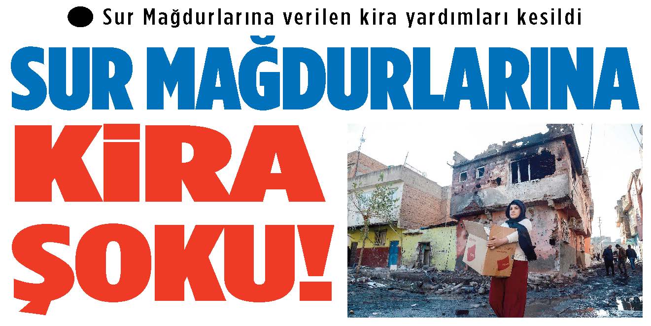 Sur mağdurlarına kira şoku!