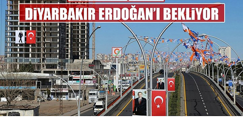 Diyarbakır, Erdoğan’ı Bekliyor